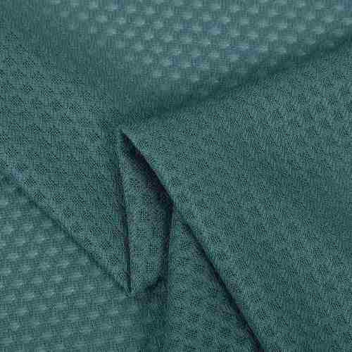 50D全涤经编提花网布里100g菱形布网涤纶网眼布提花料镂空运动