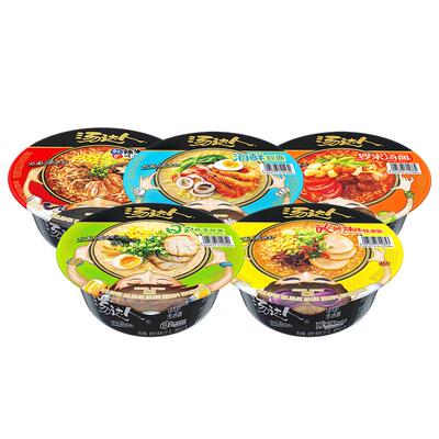 汤达人日式酸辣海鲜泡面方便面