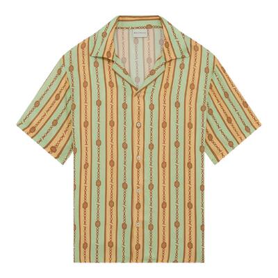 DroledeMonsieur满印短袖衬衫