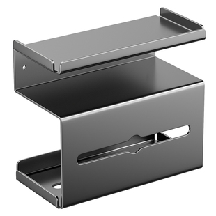 卫生间厕所纸巾盒置物架免打孔壁挂式抽纸厕纸放置盒洗手间卷纸架