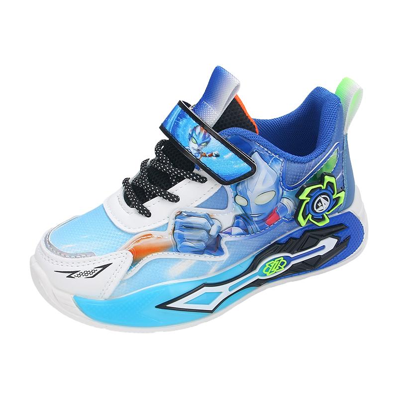 儿童运动鞋宝宝2025春秋新款男孩子时尚学生休闲跑步单鞋皮面软底