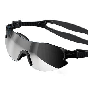 鸿星尔克中框泳镜男女2026新款防水防雾高清眼镜游泳度数游泳装备