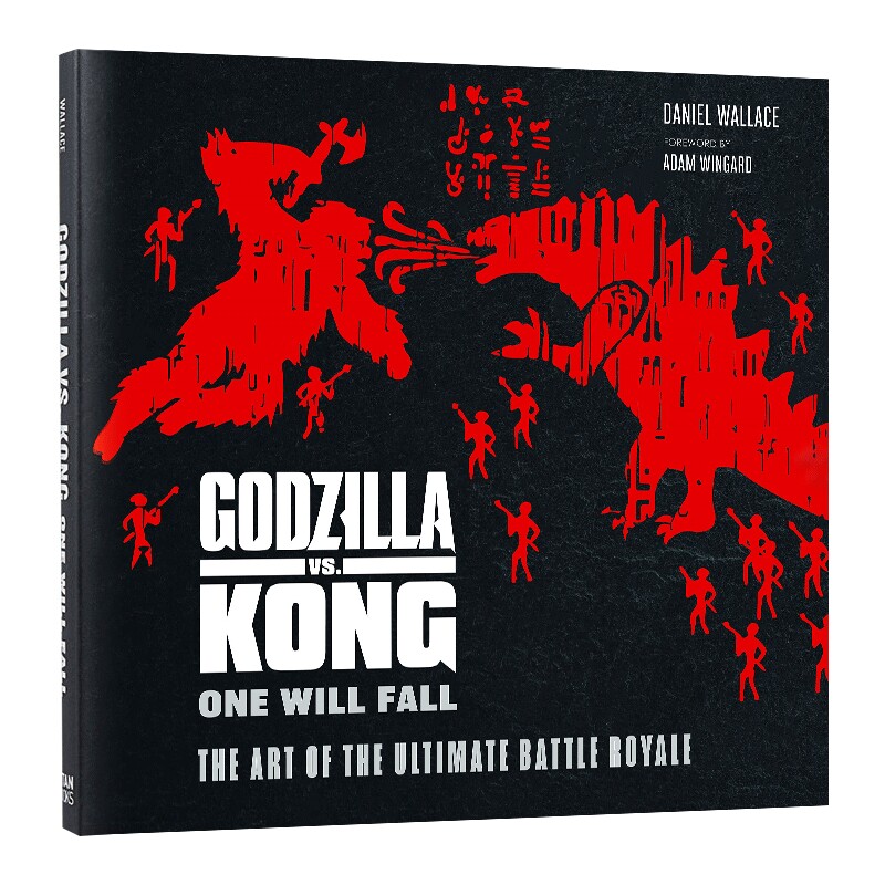现货 哥斯拉大战金刚电影艺术画册设定集 英文原版 Godzilla vs. Kong: One Will Fall 哥斯拉3进口画集 怪兽宇宙电影周边 精装