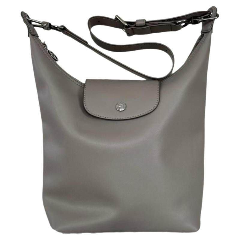 新款头层牛皮瘦版腋下包竖版HOBO包高级感女包窄版手提单肩包