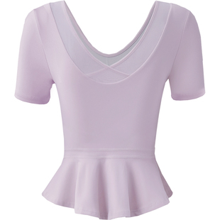 瑜伽服女2026新款上衣短袖夏高级感普拉提绝美训练衣夏季健身套装