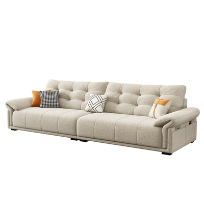 【政府补贴】雪尼尔棉麻布艺沙发