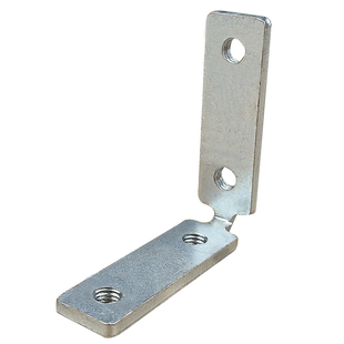 免拉手七字角码90度直角固定器L型铝塑板三角铁家具支架连接件