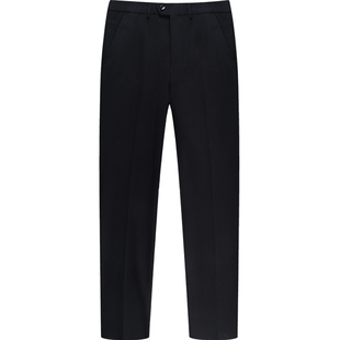 夏季薄款男士休闲裤中年爸爸裤子男款宽松直筒40岁50中老年夏装男