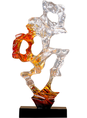 时来运转入户玄关造景艺术摆件