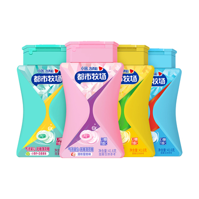 都市牧场气泡夹心无糖薄荷糖