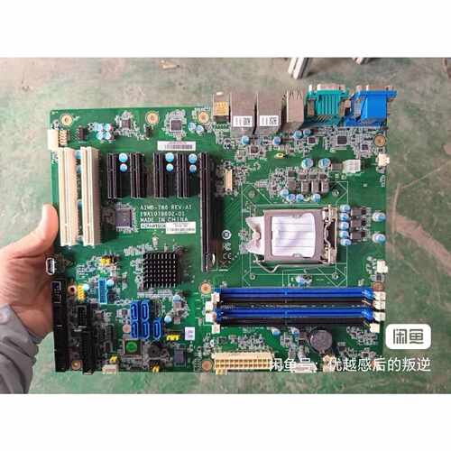 议价研华AIMB786工控双网口主板支持8代CPU12张维修