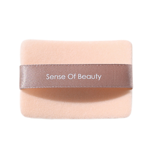 古迪适配nars粉扑 粉饼粉扑专用替换植绒粉扑蜜粉扑定妆薄款方形