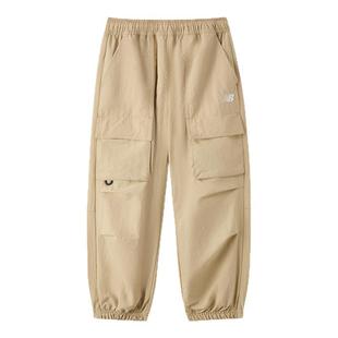 New Balance nb童装男女儿童新款时尚防泼水工装长裤ND7TF3Z103