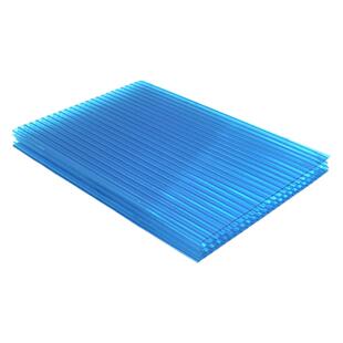 pc蜂窝阳光板二层三四层8/10//12/16mm蜂窝中空心隔断墙面装饰板