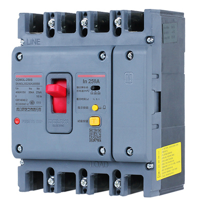 德力西漏电保护塑壳200a125a160a