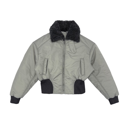 JCAESAR WOMEN 羊羔绒翻领飞行员夹克 3M新雪丽 短款棉衣外套冬