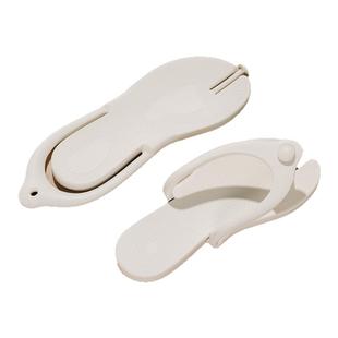 旅行折叠拖鞋女一次性可洗澡出差防滑防臭游泳便携式人字拖鞋男士