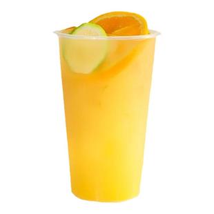 冷冻柳橙汁冷冻橙汁非浓缩原浆含果肉粒商用果汁饮料浓浆咖啡专用