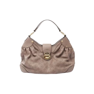 中古LV路易威登女包A级95新shoulder肩包牛皮单肩包棕色复古RECLO