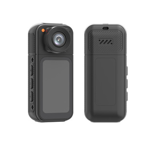 1080P带屏幕实时回放查看镜头可旋转挂脖摄像户外运动拇指相机S83