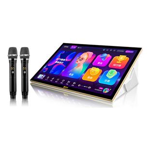 音创2025新款家庭ktv点歌机触摸屏一体机卡拉OK唱歌机带话筒家用