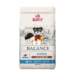 欢虎仔101狗粮肉松通用贵宾柯基博美金毛成幼犬全价1.5kg