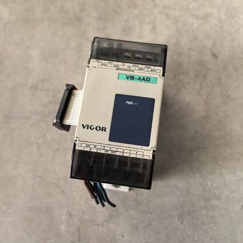 【请询价】韦炜PLC扩展模块VB-4AD 4AD 原装拆机