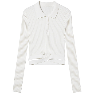 MissSixtyPolo领修身针织衫