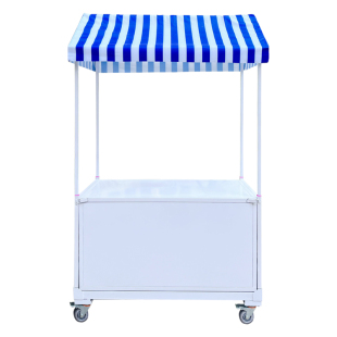 夜市摆摊小推车可折叠多功能小吃车地摊位专用商手推移动流动餐车