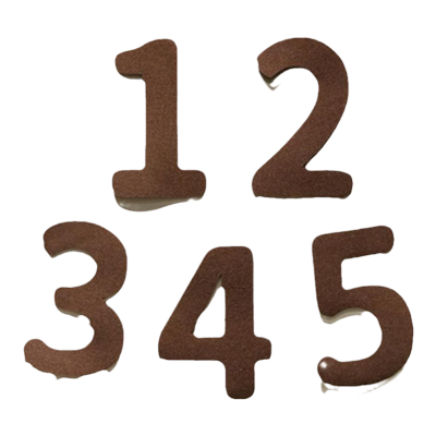 ins风生日布置毛毡拉旗数字毛球