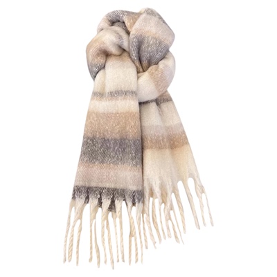 围巾女款2025新款秋美拉德高级感