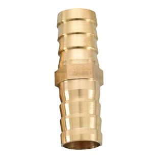 一字叉液压高压胶管对接头铜直通双宝塔5/6/8/10/12/14/16/19/25