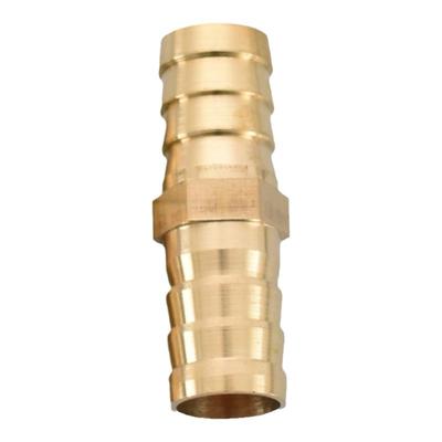 一字叉液压高压胶管对接头铜直通双宝塔5/6/8/10/12/14/16/19/25