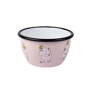 芬兰进口muurla搪瓷碗姆明珐琅餐具饭碗高颜值儿童家用可爱喝汤碗