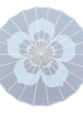 茉莉花开古典舞情怀仿丝道具伞