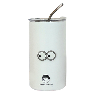 大容量咖啡杯保温杯便携随行杯男办公室泡茶水杯女生车载吸管杯