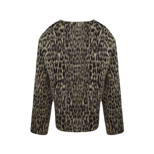 COOLLINE林子熙 伦敦桥下 高级感重工羊毛斜纹中长款气质大衣外套