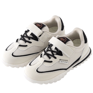 papa爬爬儿童夏季网面透气运动鞋魔术贴防滑耐磨休闲女童男童