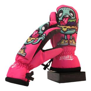 lidakis力达克丝 成人儿童滑雪手套 保暖舒适防水耐磨 ST1901-33