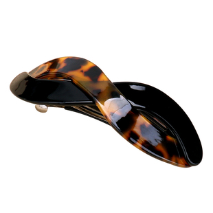 韩国高档醋酸弹簧横夹成人大号后脑勺马尾发夹中年头饰发量多发卡