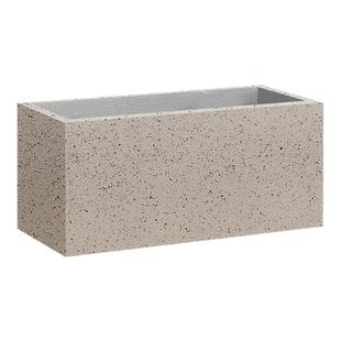 长方形水泥花盆户外花箱北欧风格大型阳台庭院种植箱特大花槽定制