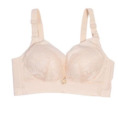 无钢圈聚拢收副乳文胸红豆内衣