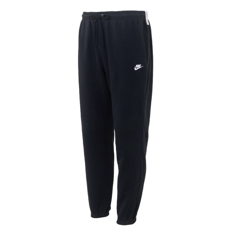 Nike耐克男裤2026冬新品黑色加绒保暖针织锥形束脚长裤FN3809-010