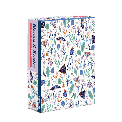 【现货】【9781623258689】拼图：花朵与甲虫Blooms & Beetles拼图 创意文创送礼 英文原版正版进口