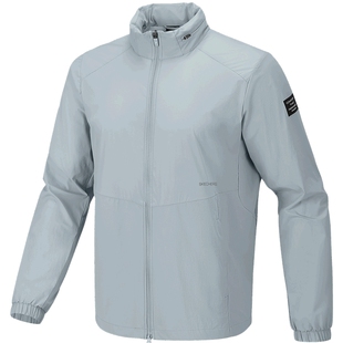 斯凯奇2026夏季新款男款功能慢跑防晒服防紫外线透气轻薄运动夹克