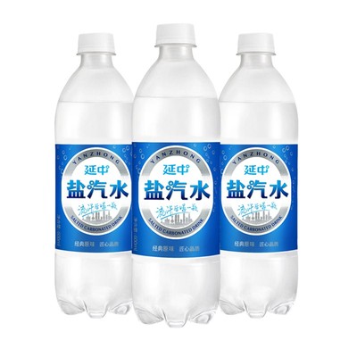 延中盐汽水600ml*20瓶整箱饮料