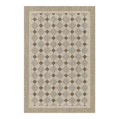 青彩季可裁剪圈绒门垫