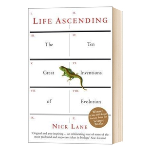 生命的跃升 Life Ascending Nick Lane 演化史上的十大发明 尼克莱恩著 科学与自然科普 英文版 进口原版英语书籍 英文原版