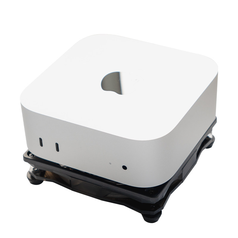 m4mini散热器底部风扇TypeC接口超薄底座2024款mac m4Pro电脑配件
