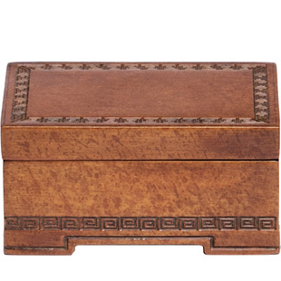 庆松堂苏工铜炉名家胡庆松迷你长方香薰传紫铜手工复古打香篆